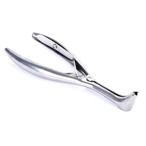 คีมผ่าตัดทางการแพทย์แบบมีฟันตรงโค้ง 18 ซม. คีมจับฟองน้ำ - Product Image 1