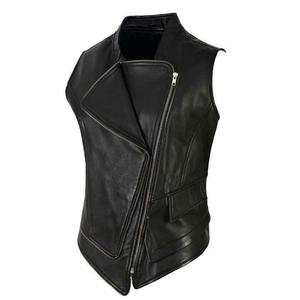 Nouveau Gilet de Sécurité Moto en Cuir Personnalisé Coupe-Vent Grande Taille pour Hommes, Gilet de Protection pour la Course et la Conduite, Fabricant 2026 - Product Image 2