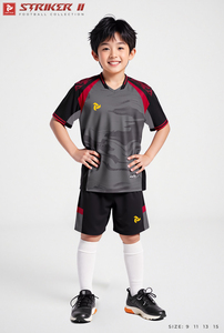 Ensemble de maillots de football personnalisés Striker II JP, uniforme d'équipe de football à séchage rapide, adultes et enfants, fabricant OEM ODM - Product Image 3