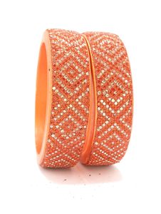 Ensemble de bracelets texturés magenta avec 2 diamants imitation, bijoux de mariage pour femme, plaqué or rose, bracelet vintage mignon, cadeau - Product Image 3