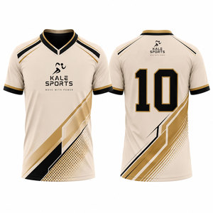 Maillot de football personnalisé OEM léger, respirant et à séchage rapide, manches courtes, pour adultes, vêtements de sport d'entraînement, maillot personnalisé - Product Image 1