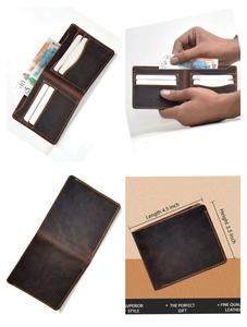 Imported Leather <b>Wallet</b> for <b>Men</b> Stylish Bi-Fold Design Modern Leather <b>Wallet</b> with Multiple <b>Card</b> Slots for <b>Men</b> Premium Executive - Product Image 6