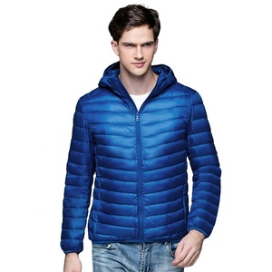 OEM/ODM-Chaqueta acolchada para hombre, abrigo cortavientos personalizado, brillante, de burbujas, para invierno - Product Image 1