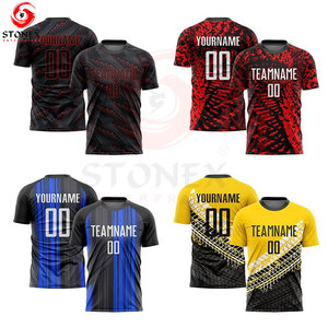 เสื้อฟุตบอลแบบกำหนดเองได้เองสำหรับทุกเพศ แห้งเร็ว ชุดฟุตบอลแบบสั้น พิมพ์ลายแบบ Sublimation เต็มตัว ชุดทีม ขายส่งชุดกีฬา - Product Image 6