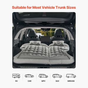 Colchón Inflable Portátil para Auto, Colchoneta de Viaje Acolchada y Reforzada, Cómoda y Resistente para Viajes en Auto - Product Image 4