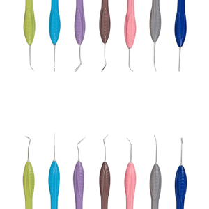 Kit de 7 spatules manuelles pour composite dentaire avec support de désinfection en acier inoxydable – Instruments de restauration esthétique - Product Image 4