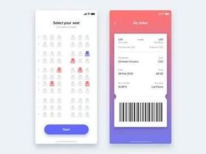 Aplicación móvil para reservar billetes de autobús, para buscar rutas, seleccionar asientos, reservar billetes y administrar viajes fácilmente. - Product Image 3