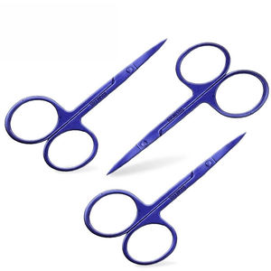 Ciseaux de manucure professionnels, lames courbées et affûtées, design simple, coupe-cuticules carré en acier inoxydable, prix compétitif - Product Image 1