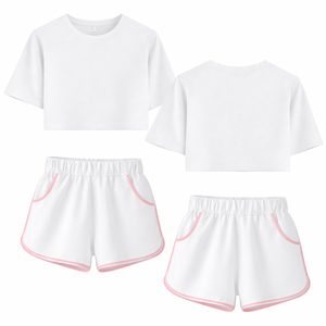 Conjunto Deportivo Personalizado con Logotipo, Talla Grande, Artículo N.° (shs-01), Diseña Tu Propio Conjunto Deportivo, Marca Privada, Ropa Ayat para Hombres, Mujeres y Niños - Product Image 2