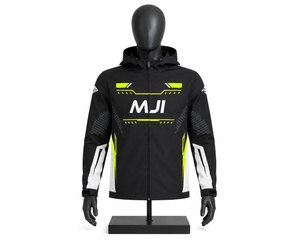 Veste coupe-vent à capuche personnalisée pour homme, sports de plein air, moto, cyclisme, imperméable, coupe-vent, légère, logo personnalisé OEM - Product Image 1