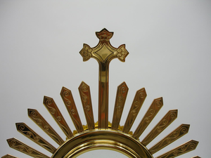 Candelero para Sacerdotes de la Iglesia Católica Cristiana, Hecho a Mano en Acero Inoxidable y Latón, para Iglesia, Capilla o Sala de Oración - Product Image 5