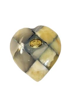 Pisapapeles Tukri Patchwork Onyx, pisapapeles de piedra de ónix de mármol tallado, pisapapeles geométricos de ónix tallados Vintage - Product Image 2