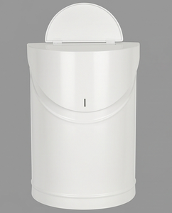 Buzón de Correo de Metal Galvanizado de Alta Calidad, Blanco, de Pared o Independiente, con Acceso Superior, Diseño Rústico y Duradero para Almacenamiento de Correo - Product Image 1