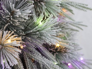 Árbol de Navidad Artificial Preiluminado de Lujo y Ecológico, de 1.5m a 3m, <span class=keywords><strong>con</strong></span> Ramas de Alta Densidad, Resistente al Fuego, Venta Directa de Fábrica al Por Mayor - Product Image 3