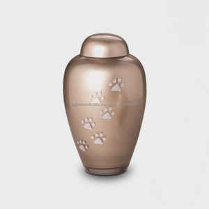 Handmade Large Size American Style Butterfly Design Adult Funeral Supplies Beautiful Higher <b>Wood</b> Metal Brass Pet Cremation <b>Urn</b> - Product Image 2