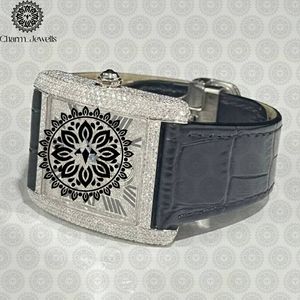Reloj de Lujo para Mujer Charm_Jewells, 38 mm, Redondo, Analógico, de Cuarzo, con Correa de Acero Inoxidable, Esfera de Cristal de Zafiro y Bisel de Diamantes - Product Image 3