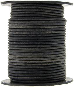 Cordón de Cuero de Color Rosa Claro de 2 mm, Cuerda Redonda para Hacer Joyas, Tamaño Personalizado, SCHAF, UNA MARCA DE Y S INTERNATIONAL - Product Image 4