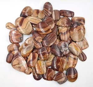 Piedra Preciosa de Dolomita con Ondas Naturales Personalizable, Cabujón Suelto con Forma Mixta, Tamaño Personalizado, Gemas Ibrahim para Joyería - Product Image 1