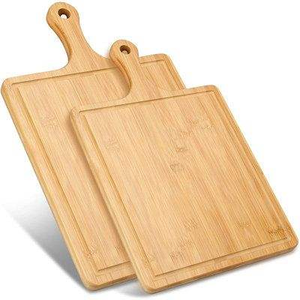 Planche à découper en bois durable de haute qualité, fabriquée en Inde, 100% bois véritable, compatible lave-vaisselle, personnalisable. - Product Image 5