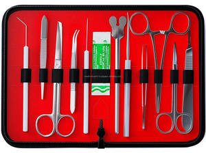 Kit de dissection avancé en acier inoxydable pour étudiants en médecine et en médecine vétérinaire, 22 pièces, CE ISO, pratique de la suture, formation, OEM ODM, vente en gros - Product Image 2