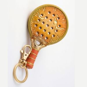 Llavero de Goma Resistente con Forma de Raqueta de Pádel, Servicio OEM, con Tamaño Personalizado y Logotipo Personalizado en Relieve 3D, Artículo Deportivo Novedoso - Product Image 6
