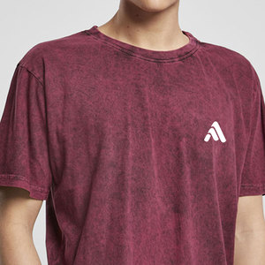 T-shirts pour hommes en coton 100% respirant, légers, effet délavé - Séchage rapide, écologiques, manches courtes, style décontracté streetwear - Product Image 6