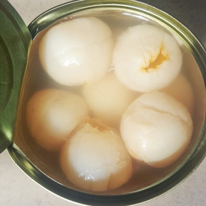 Litchis en conserve à chair blanche douce, dénoyautés, pour desserts et pâtisseries - Product Image 3