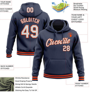 Sudadera con Capucha de Invierno Bordada por Sublimación con Impresión 3D, Sudadera con Capucha de Forro Polar Unisex Personalizada, Sudadera con Capucha al por Mayor, Ropa Urbana - Product Image 3
