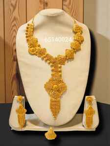 AWAIS HOUSE New Fashion Hip Hop Style Gold Plated Brass Women's Set Necklace <b>Bracelet</b> Wedding Party Chunky Diamond <b>Infinity</b> - Product Image 6