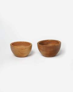 Tazones pequeños de madera personalizados, diseño minimalista, artesanía en madera sin recubrimiento, para servir comida, tazones para regalo, tazones de madera para salsas - Product Image 5