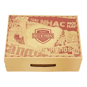 Caja de Cartón Corrugado de 3 Capas para Empaque de Ropa y Calzado, Marca Privada, Autoarmable, Materiales Reciclados, Impresión Offset - Product Image 1