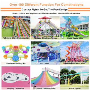 <span class=keywords><strong>Rete</strong></span> da Arrampicata di Alta Qualità per Esterni, Parco Divertimenti Non Motorizzato per Bambini e Adulti con <span class=keywords><strong>Rete</strong></span> <span class=keywords><strong>in</strong></span> <span class=keywords><strong>Corda</strong></span> Arcobaleno per Aree Panoramiche - Product Image 4