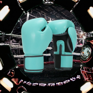 Gants de boxe MMA professionnels en cuir synthétique avec logo personnalisé, pour hommes, femmes et enfants, couleurs unies personnalisées - Product Image 3