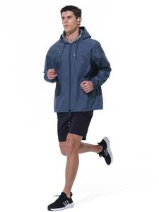 Blouson Bomber Homme Personnalisé à Capuche en Cuir PU Imperméable Léger Coupe-Vent pour Sports d'Hiver en Plein Air Voyage Vente en Gros OEM - Product Image 1