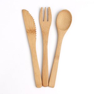 Custom Logo Eco-Friendly Bamboo Spoon for Kitchen Use Modern Long Handle Small Utensil for Mixing Baking & Serving - Product Image 3