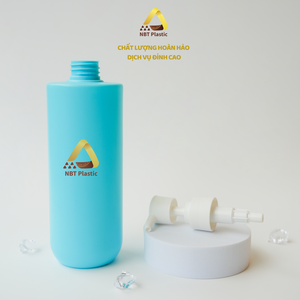 OEM 500ml bouteille de pompe en plastique vert en mousse emballage de shampooing lotion revitalisant nettoyant en usine du Vietnam - Product Image 6