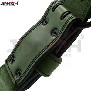 New Arrival Custom Made Soft Leather Heavy Duty Waterproof <b>Plus</b> <b>Size</b> Unisex Weightlifting <b>Belt</b> Bodybuilding Power Lifting Gym - Product Image 6