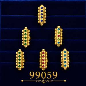 แหวนรูปไข่ลายฉลุทันสมัย ชุบเงิน 990 ชุบทอง ประดับเพชรทรงมาร์คีส์ ทำจากเซอร์คอนสังเคราะห์ ของขวัญเครื่องประดับวินเทจ - Product Image 5