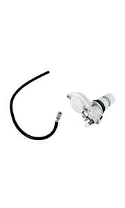 Válvula de llenado compacta para cisterna de inodoro operada por piloto con prevención integrada de reflujo y conexión de rosca de 15/16 pulgadas - Product Image 3