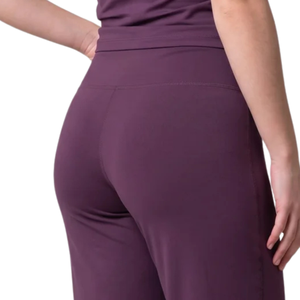 Leggings de yoga taille haute en nylon fin et uni pour femme – Doux, extensibles, respirants, longueur cheville, décontractés, pour le fitness et les activités sportives - Product Image 5
