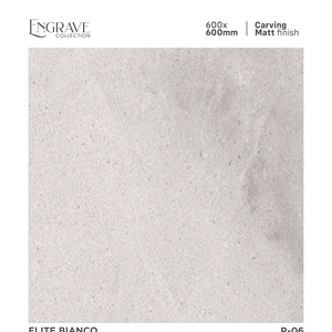 กระเบื้องพอร์ซเลนแกะสลักลายด้าน ความแข็งแรงสูง ขนาด 600x600 มม. (24x24 นิ้ว) กระเบื้องเซรามิกวิทริฟายด์สำหรับปูพื้น โครงการที่อยู่อาศัยและเชิงพาณิชย์ - Product Image 1