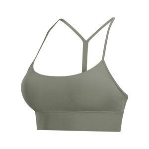 Women Workout Sports Bra <b>Racerback</b> Fitness Bra Quick Dry Gym Training Yoga Exercise Activewear <b>Top</b> - Product Image 6