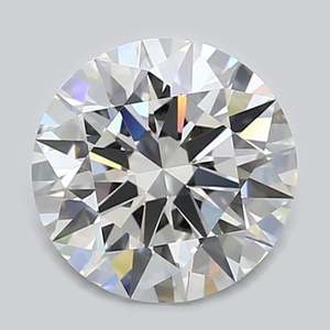 เพชรทรงกลมเจียระไนแบบบริลเลียนท์ น้ำหนัก 1.00 กะรัต สี D ความสะอาดระดับ VS1 การเจียระไนอย่างดี ได้รับการรับรองจาก IGI เพชร CVD สำหรับทำเครื่องประดับ - Product Image 2