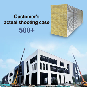 <span class=keywords><strong>Isolation</strong></span> phonique de qualité B1 pour toitures, panneau sandwich en laine minérale sur mesure pour l'ingénierie - Product Image 5