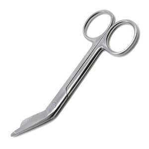 Ciseaux médicaux courbés en acier inoxydable Dentavex, ciseaux à pansements, ciseaux de traumatologie, certifiés CE, classe I, instrument de chirurgie générale - Product Image 1