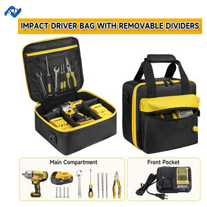 Étui pour outils à chocs compatible avec DeWalt DCF900B / DCF899B et <span class=keywords><strong>Milwaukee</strong></span> 2967-20, organisateur de rangement protecteur avec séparateurs amovibles - Product Image 5