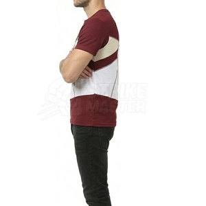 เสื้อยืดผู้ชายคุณภาพสูง ผ้าฝ้าย 100% ถักทอเนื้อผ้าเรียบ สีสันปรับแต่งได้ ระบายอากาศได้ดี น้ำหนักเบา สวมใส่สบาย - Product Image 4