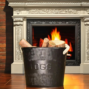 Luxury Iron Log Holder for Home Decor - Product Image 1