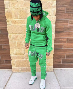 Comfortable Men <b>Tracksuits</b> in Wholesale Hot Selling Men <b>Tracksuits</b> for Adults Thick Hoodie & Jogger Track Suit Set For Man - Product Image 6