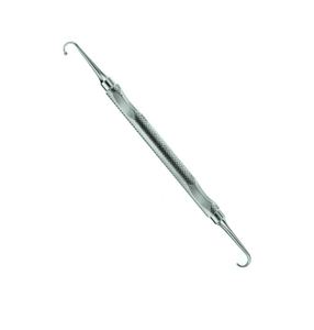Gancho de Tendón de Mannerfelt Premium, Doble, 6 1/4 Pulgadas, Acero Inoxidable, Instrumento Quirúrgico Manual, Certificado CE, Alta Calidad - Product Image 3